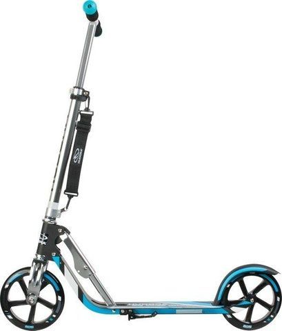 Самокат HUDORA Scooter Big Wheel Step RX205 - Black/Blue черный/синий 14750 фото
