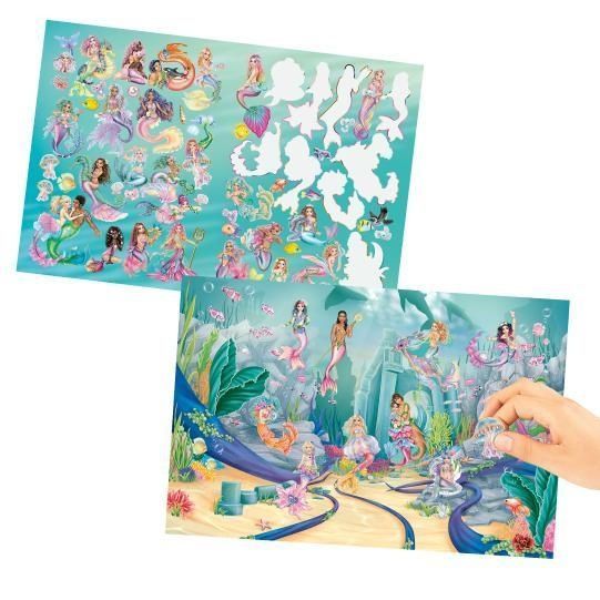 Альбом для стікерів металік Top Model Stickerworld MERMAID 13395 13395 фото
