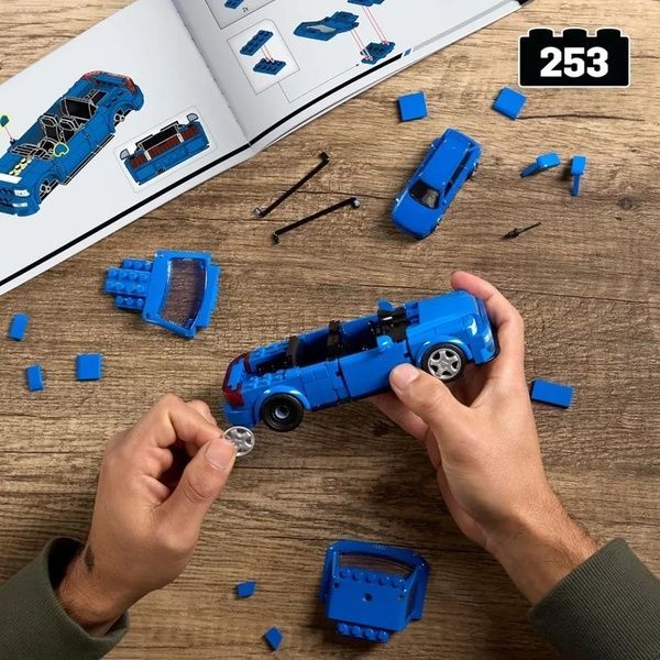 Hot Wheels колекційна машинка-конструктор Brick Shop Speed Audi Avant RS2 (JGR28) JGR28 фото