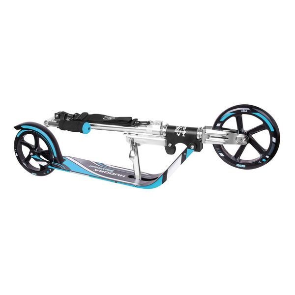 Самокат HUDORA Scooter Big Wheel Step RX205 - Black/Blue черный/синий 14750 фото