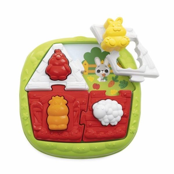 Chicco Игрушка-сортер 2 в 1 "Фермерский домик" 11085 фото