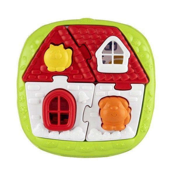 Chicco Игрушка-сортер 2 в 1 "Фермерский домик" 11085 фото