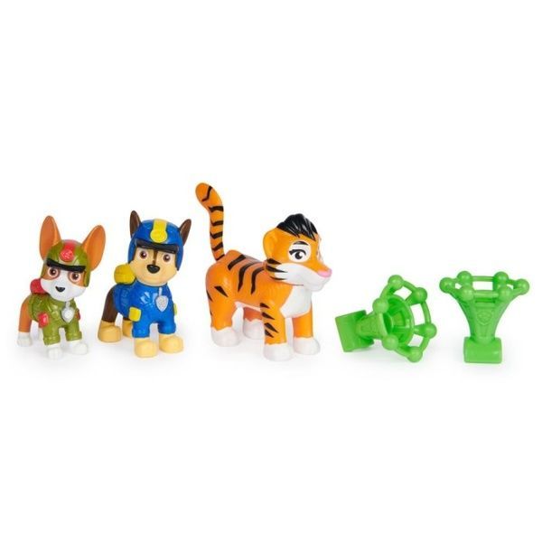 Игровой набор Paw Patrol Jungle Pups Chase,Tracker Tiger Щенячий патруль с фигурками Чейз, Трекер и тигра 20144812 фото
