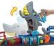 Hot Wheels ultimate новий легендарний гараж автомийка Акула Color Reveal Трек Хот Вілс Мега гараж з Акулою Ultra Shark Car Wash HTN82 фото 8