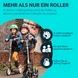 Самокат HUDORA Scooter Big Wheel Step RX205 - Black/Blue черный/синий 14750 фото 10