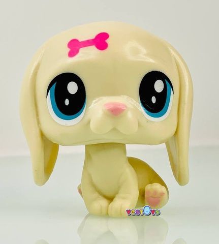 Littlest Pet Shop Basset Hound Фигурка Литтл Пэт Шоп Пес с косточкой Маленький зоомагазин Hasbro 2201562 2201562 фото