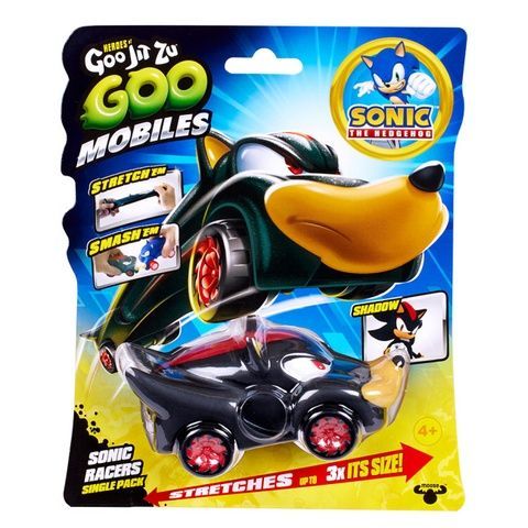 Goo Jit Zu Goo Mobiles Sonic Racers Стретч-тянучка Шедоу игровая фигурка гуджитса 123652 123652 фото