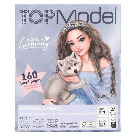 Подарочный набор TOP Model Блокнот и карандаш WOLF 13176 13176 фото