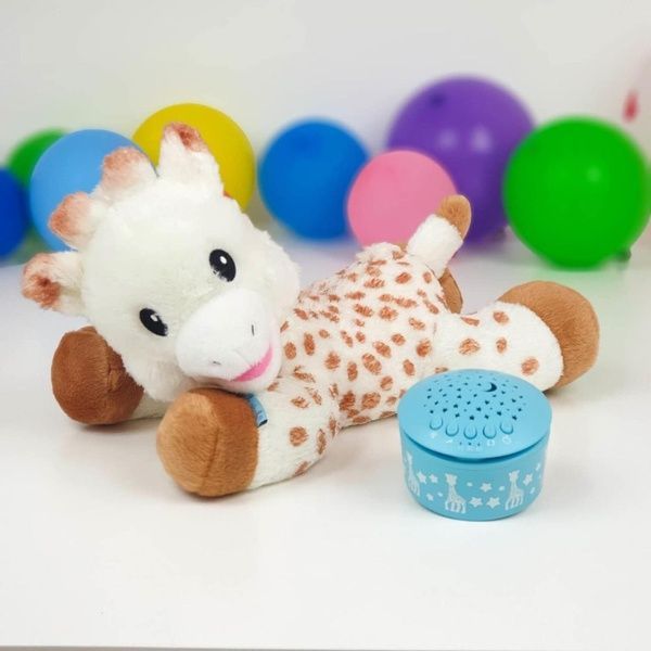 Плюшева іграшка-нічник Sophie La Girafe зі світлом та звуками 3056568507397 фото
