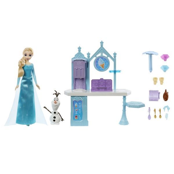 Disney Frozen Набор с Эльзой и Олафом магазин мороженого HMJ48 HMJ48 фото
