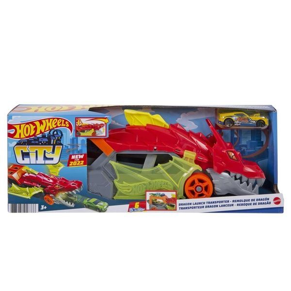 Машинка транспортер Hot Wheels Паща дракона (GTK42) GTK42 фото