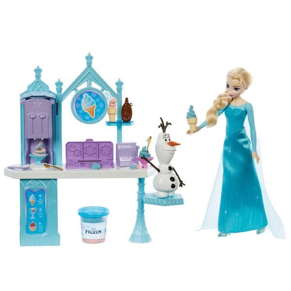 Disney Frozen Набор с Эльзой и Олафом магазин мороженого HMJ48 HMJ48 фото
