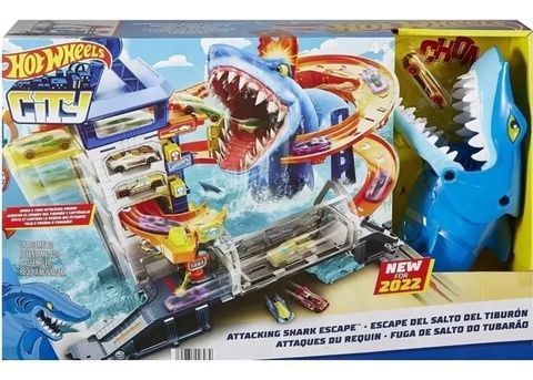 Hot Wheels Ігровий набір Втеча від злої акули HMF86 HMF86 фото