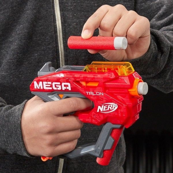 Игрушечный бластер Nerf Mega Talon N-Strike E6189 Нерф E6189 фото