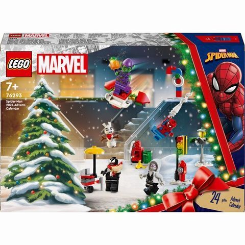 LEGO Новогодний Адвент календарь Marvel Spider- Man календарь Человек-паук Advent 76293 76293 фото