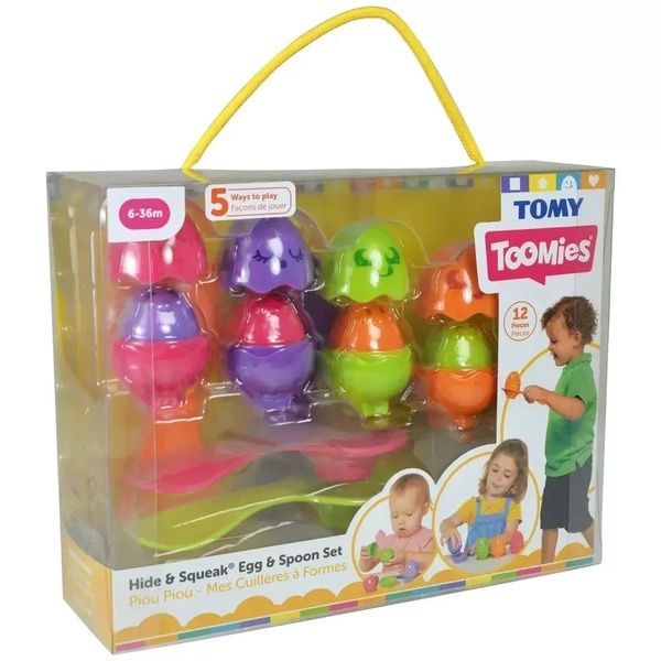 Игровой набор-сортер Toomies Яйца в ложках 5011666730823 фото