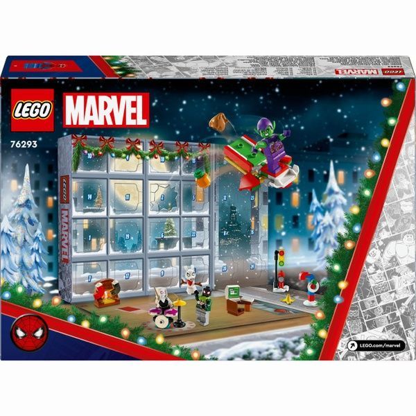 LEGO Новогодний Адвент календарь Marvel Spider- Man календарь Человек-паук Advent 76293 76293 фото