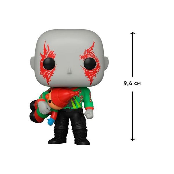 Funko Pop Фігурка Фанко Поп Guardians of the Galaxy Holiday special серії Вартові галактики Дракс 1106 64330 фото
