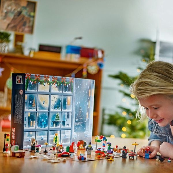 LEGO Новогодний Адвент календарь Marvel Spider- Man календарь Человек-паук Advent 76293 76293 фото