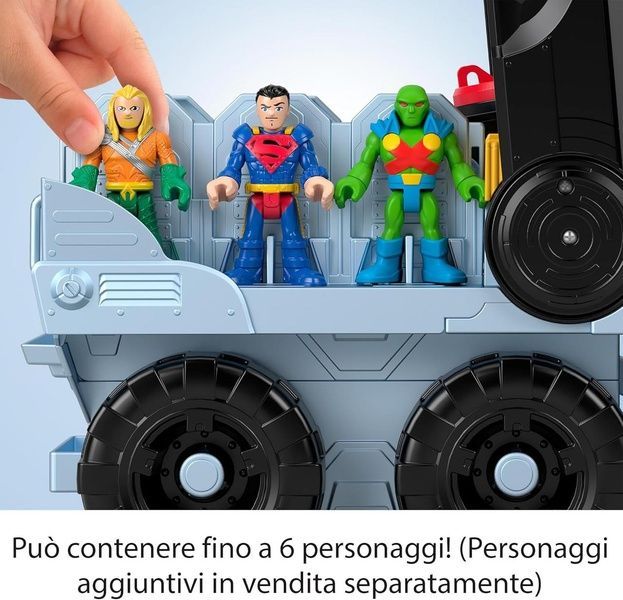 Fisher-Price Imaginext Bat-Tank Бетмен з фігуркою, звуком і світлом &ndash; трансформер HVY04 фото
