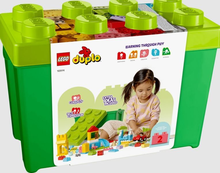 LEGO 10914 Duplo Велика коробка з кубиками конструктор лего дупло 10914 фото