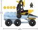 Fisher-Price Imaginext Bat-Tank Бетмен з фігуркою, звуком і світлом &ndash; трансформер HVY04 фото 2
