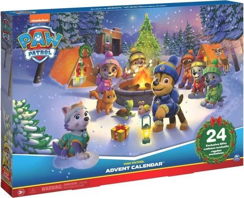 Адвент календарь Щенячий патруль Paw Patrol Мегапатруль адвент календарь Advent 20136453/2023 фото