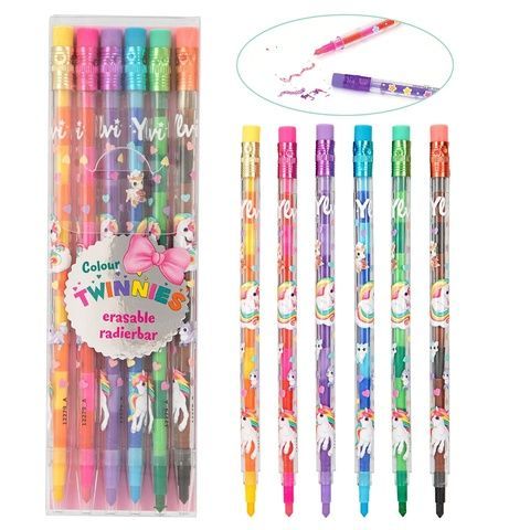 Набор цветных карандашей Ylvi Color Twinnies 6 шт 12279 12279 фото