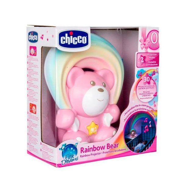 Chicco Іграшка-проектор "Ведмежа під веселкою" 10474.10 фото