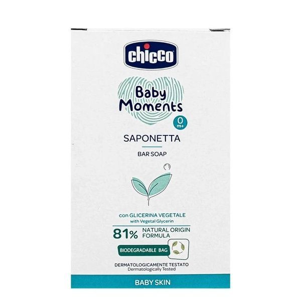 Chicco Детское Мыло Baby Moments Чико "Мягкая пена" с глицерином 100 г 10398 фото