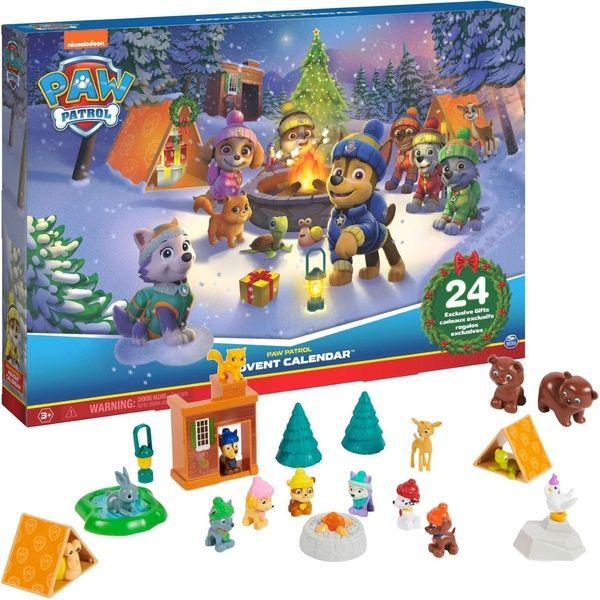 Адвент календарь Щенячий патруль Paw Patrol Мегапатруль адвент календарь Advent 20136453/2023 фото