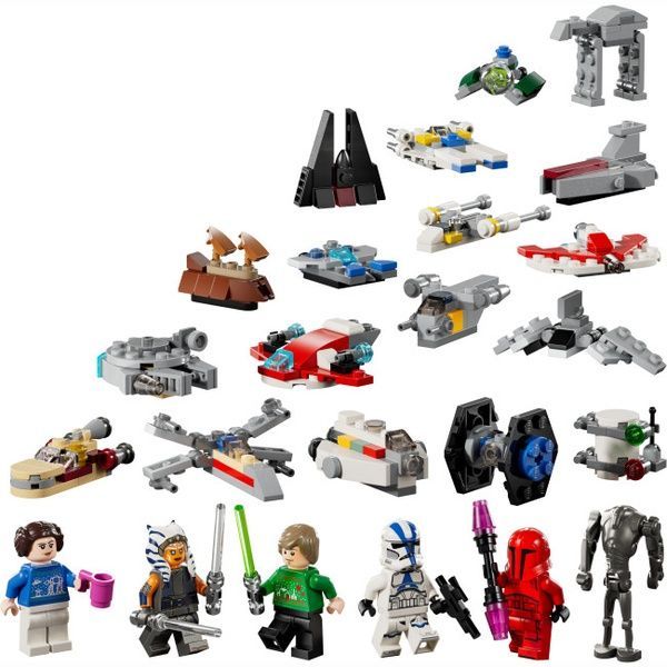 LEGO Новогодний Адвент календарь Star Wars календарь Advent 75395 75395 фото