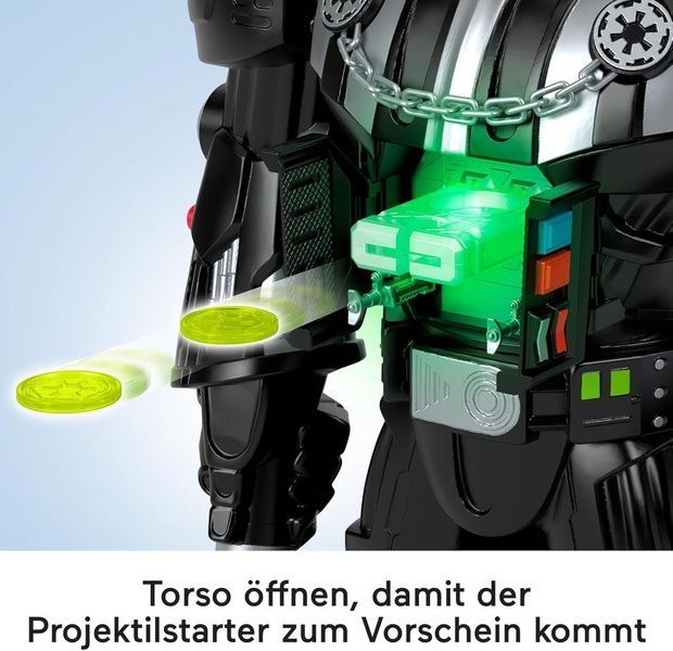 Fisher-Price Imaginext Star Wars Darth Vader Bot &ndash; интерактивная фигурка 60 см со звуком, светом и штурмовиком HXG51 фото