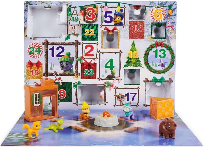 Адвент календарь Щенячий патруль Paw Patrol Мегапатруль адвент календарь Advent 20136453/2023 фото