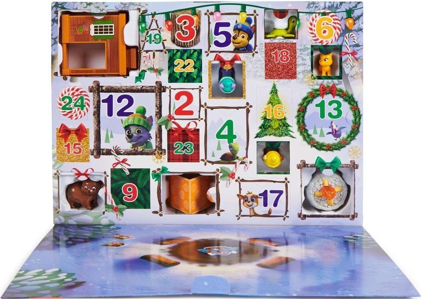 Адвент календарь Щенячий патруль Paw Patrol Мегапатруль адвент календарь Advent 20136453/2023 фото