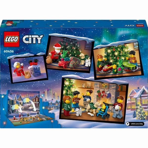 LEGO City Новогодний Адвент календарь календарь Advent 60436 60436 фото