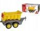 Причіп Big Power Worker Maxi Trailer жовтий 54817 фото 1