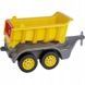 Причіп Big Power Worker Maxi Trailer жовтий 54817 фото 2
