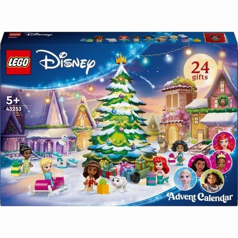 LEGO Disney Princess Новогодний Адвент календарь Дисней календарь Advent 43253 43253 фото