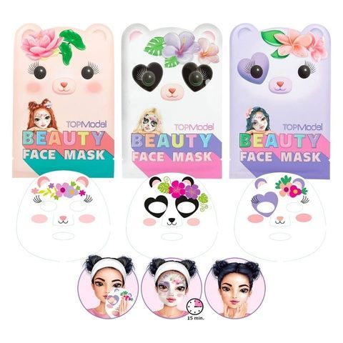 TOP Model Маска для лица Face Mask Animal Beauty and Me 12824 фото