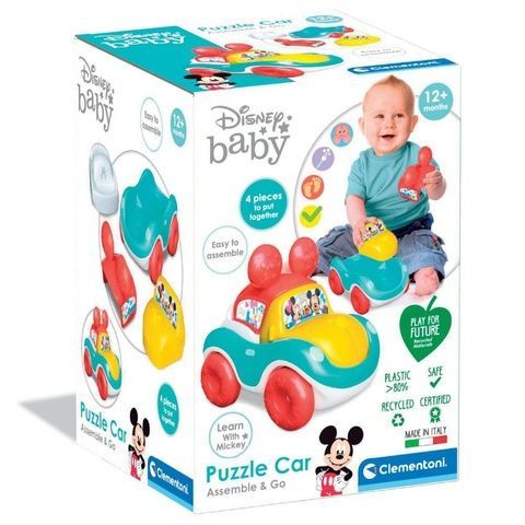 Clementoni&nbsp;Развивающая игрушка Puzzle Car серия "Disney Baby" 17722 фото