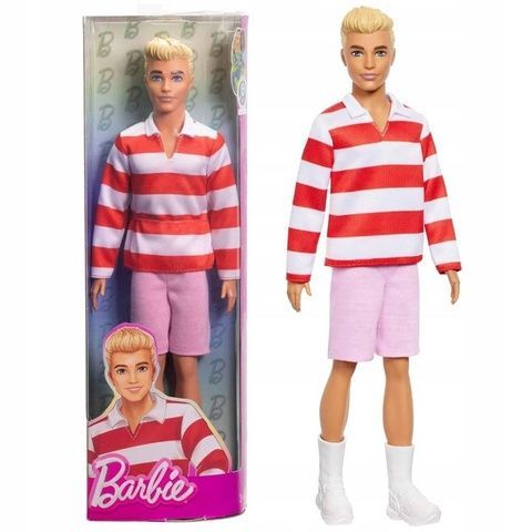 Кукла Barbie Fashionistas Кен Бело-красная полоска (HYV01) HYV01 фото