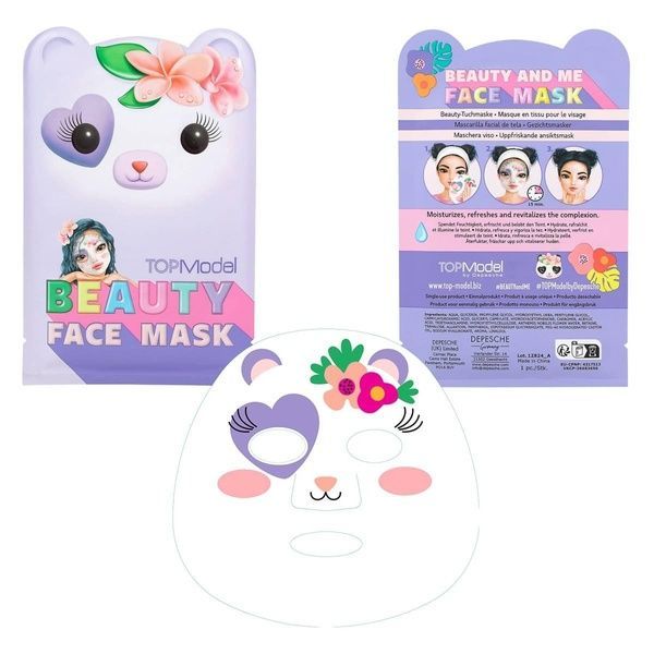 TOP Model Маска для лица Face Mask Animal Beauty and Me 12824 фото