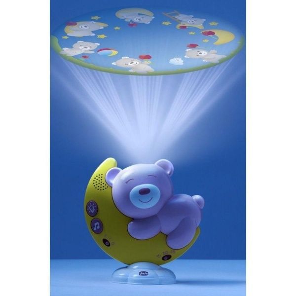 Chicco Мобиль-проектор на кроватку "Next2Moon" розовый 9828.1 фото