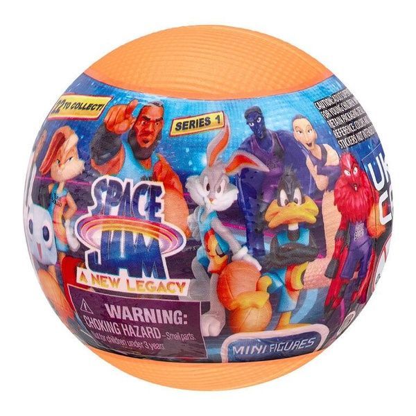 Space Jam игровая фигурка сюрприз из фильма Звездный Джем 2 New Legacy Blind Basketball 14550 фото