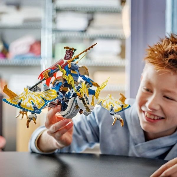 LEGO NINJAGO Розбійник: Робот-вершник на драконі 71843 71843 фото