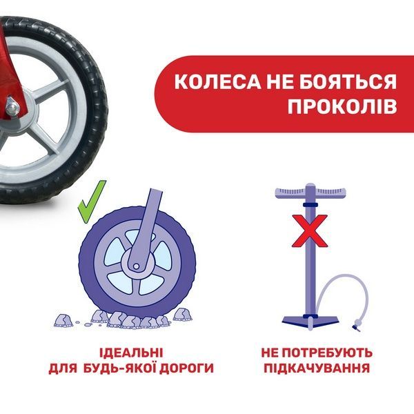 Уцінка! Беговел Chicco Біговел "Red Bullet" Велобіг червоний 1716 фото