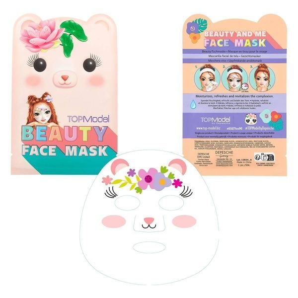 TOP Model Маска для лица Face Mask Animal Beauty and Me 12824 фото