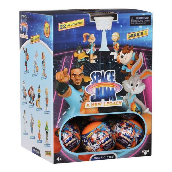 Space Jam игровая фигурка сюрприз из фильма Звездный Джем 2 New Legacy Blind Basketball 14550 фото