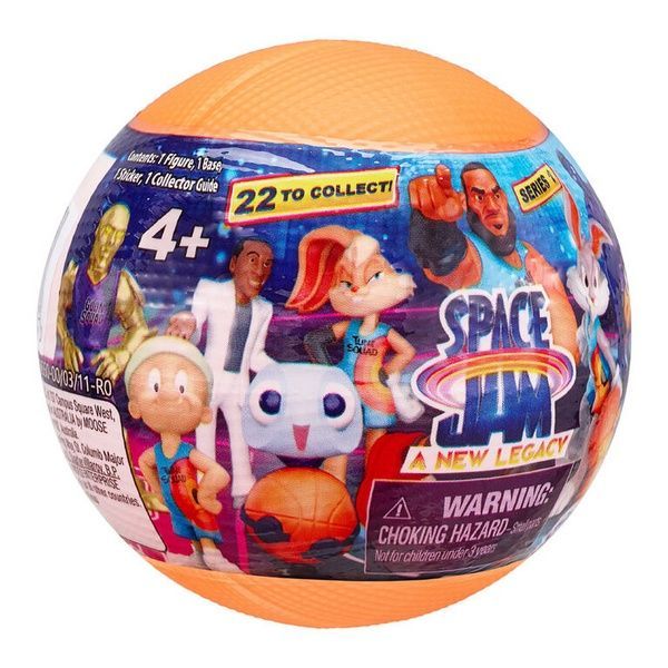 Space Jam игровая фигурка сюрприз из фильма Звездный Джем 2 New Legacy Blind Basketball 14550 фото